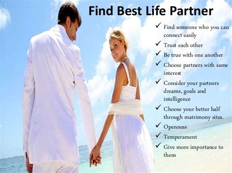 How to meet a life partner